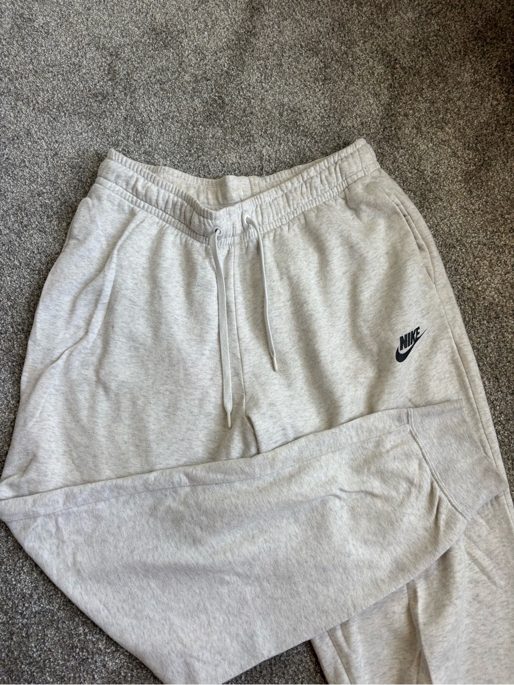 Nike Light Gray Men's/Women's Fleece Jogger Pants